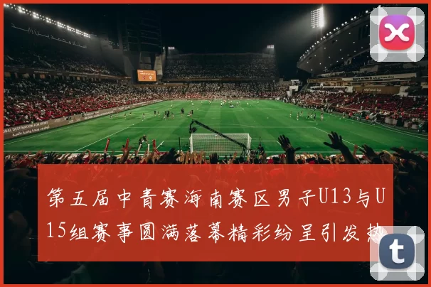 第五届中青赛海南赛区男子U13与U15组赛事圆满落幕精彩纷呈引发热烈反响