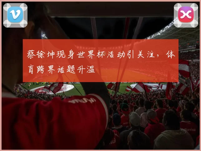 蔡徐坤现身世界杯活动引关注，体育跨界话题升温