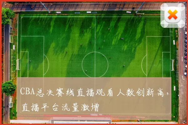 CBA总决赛线直播观看人数创新高,直播平台流量激增