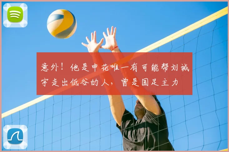 意外!他是申花唯一有可能帮刘诚宇走出低谷的人,曾是国足主力